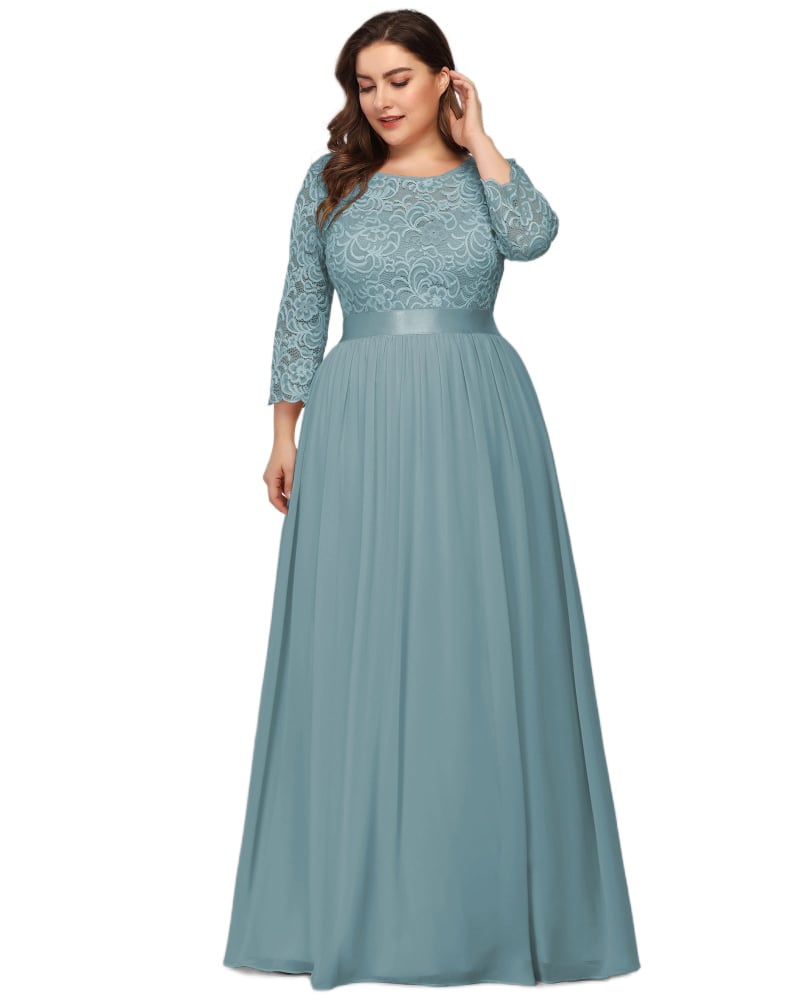 Dusty blue deals occasion dress